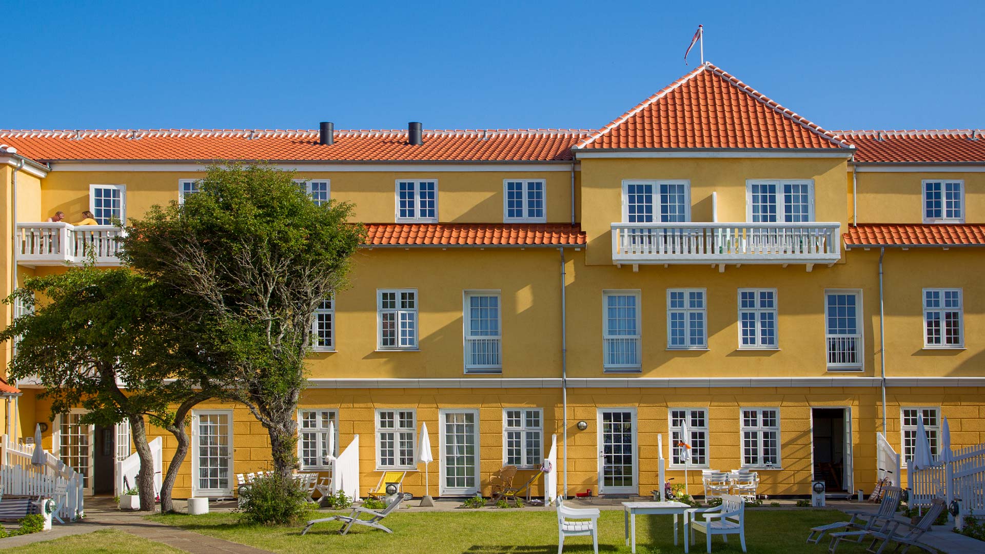 Jeckels Gl. Skagen fra haven